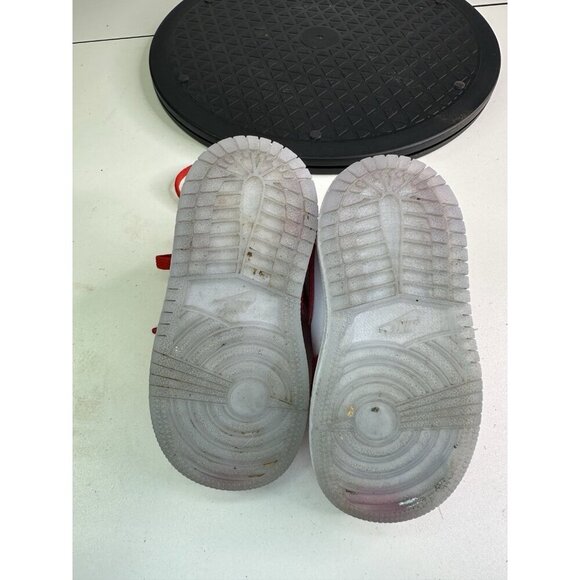 Nike Air Jordan Retro 1 Mid SE 'Barcelona Sweater' Size 6C GS Kids DC7250 600 - Picture 8 of 8